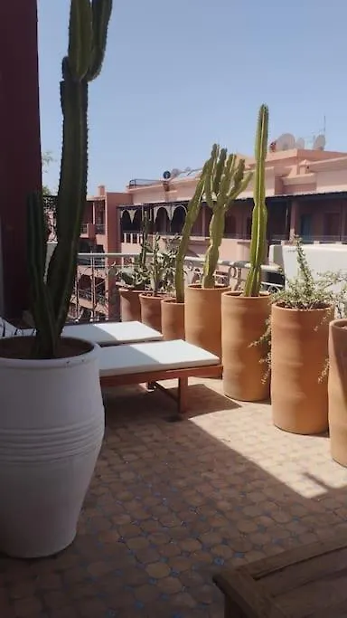 Rooftop Avec Terrasse Centre Gueliz Marrakesh Appartement