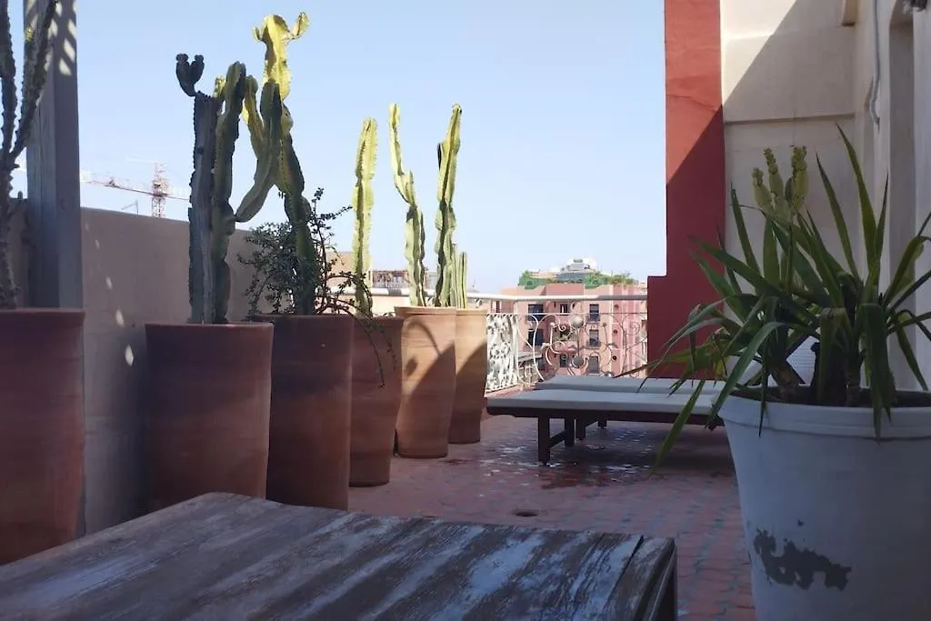 Lägenhet Rooftop Avec Terrasse Centre Gueliz Marrakesh